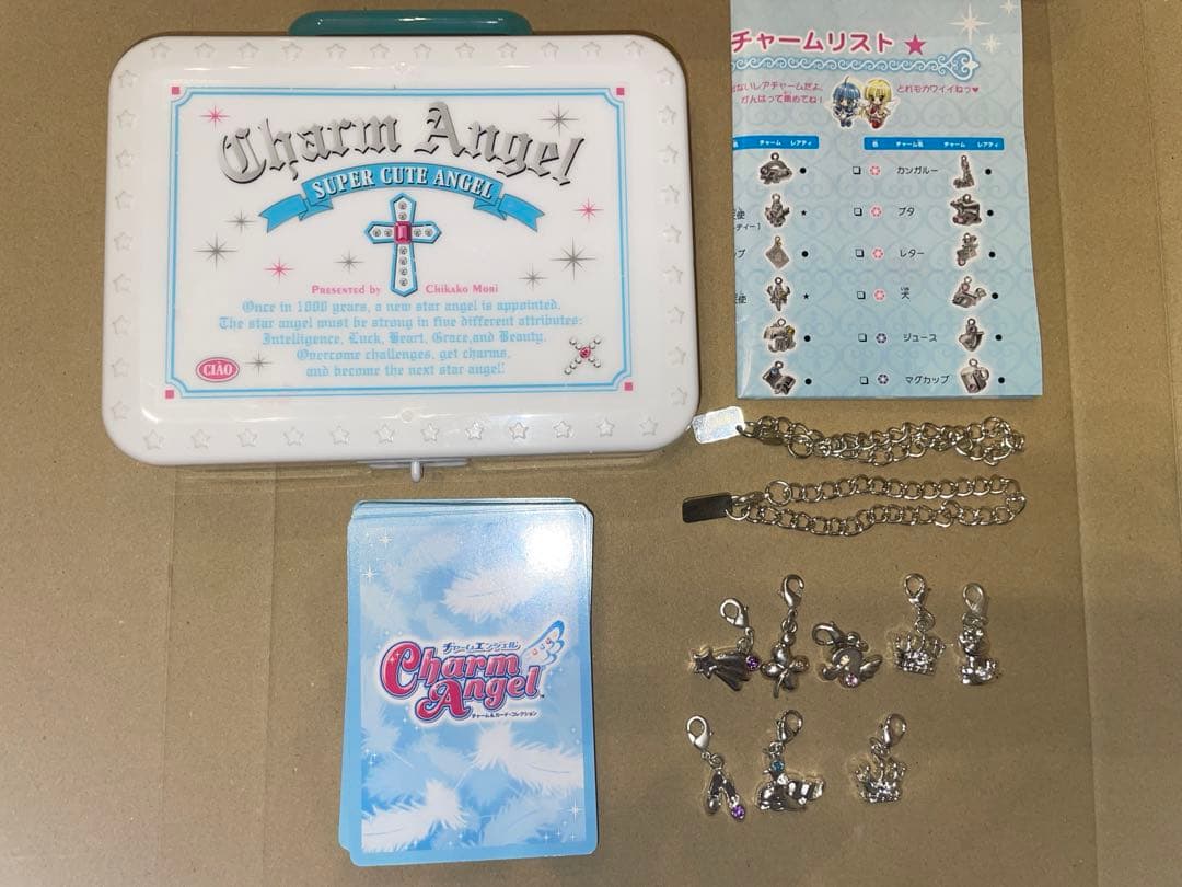 チャームエンジェル チャーム＆カード＆ちゃおの付録ケース もりちかこ