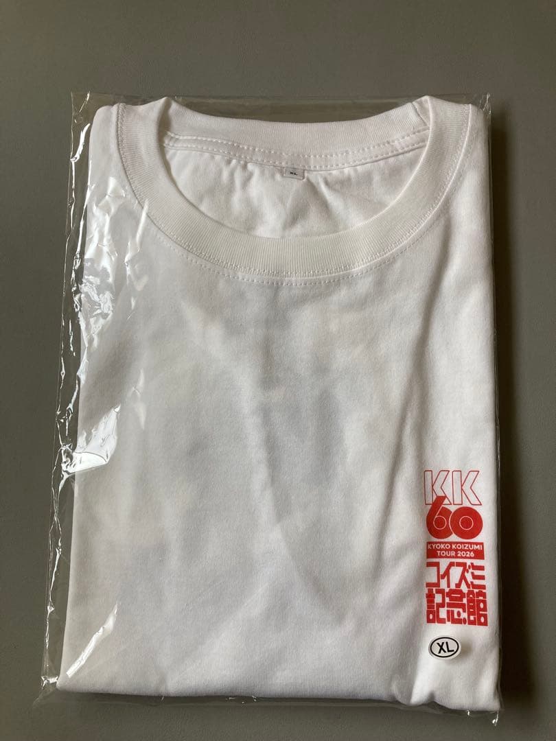 KK60 TOUR2026 コイズミ記念館 Tシャツ XL 小泉今日子 グッズ - メルカリ