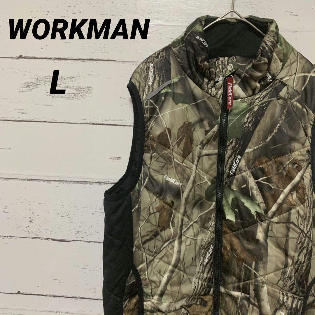 ワークマン【FIELDCORE】リアルツリー中綿ベスト 迷彩柄 完売品 - メルカリ