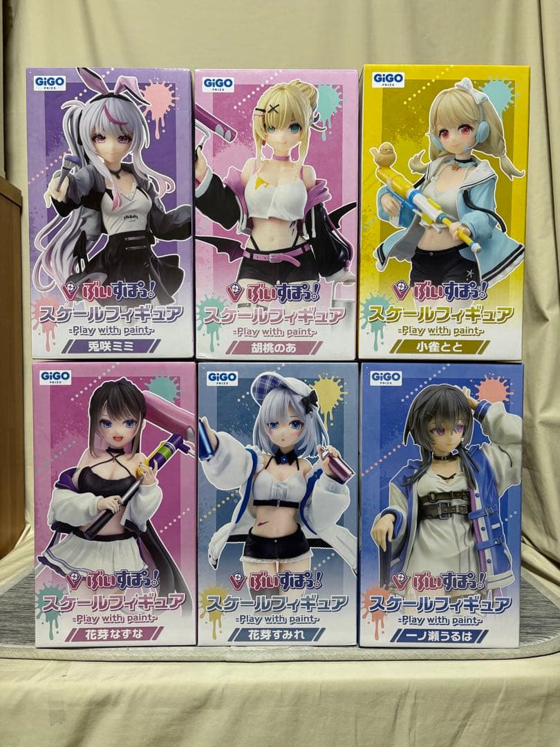 GIGO限定 ぶいすぽ スケールフィギュア 6点 - メルカリ