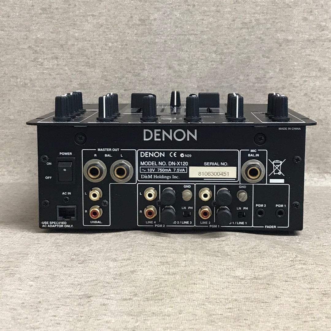 DENON DN-X120 DJミキサー 現状品 - メルカリ