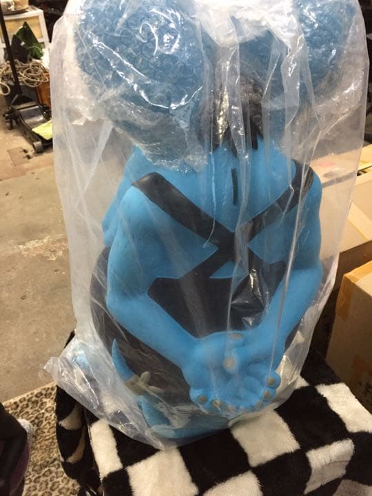 ラットフィンク ビックバンク 貯金箱フィギュア超限定カラー ブルー 青色