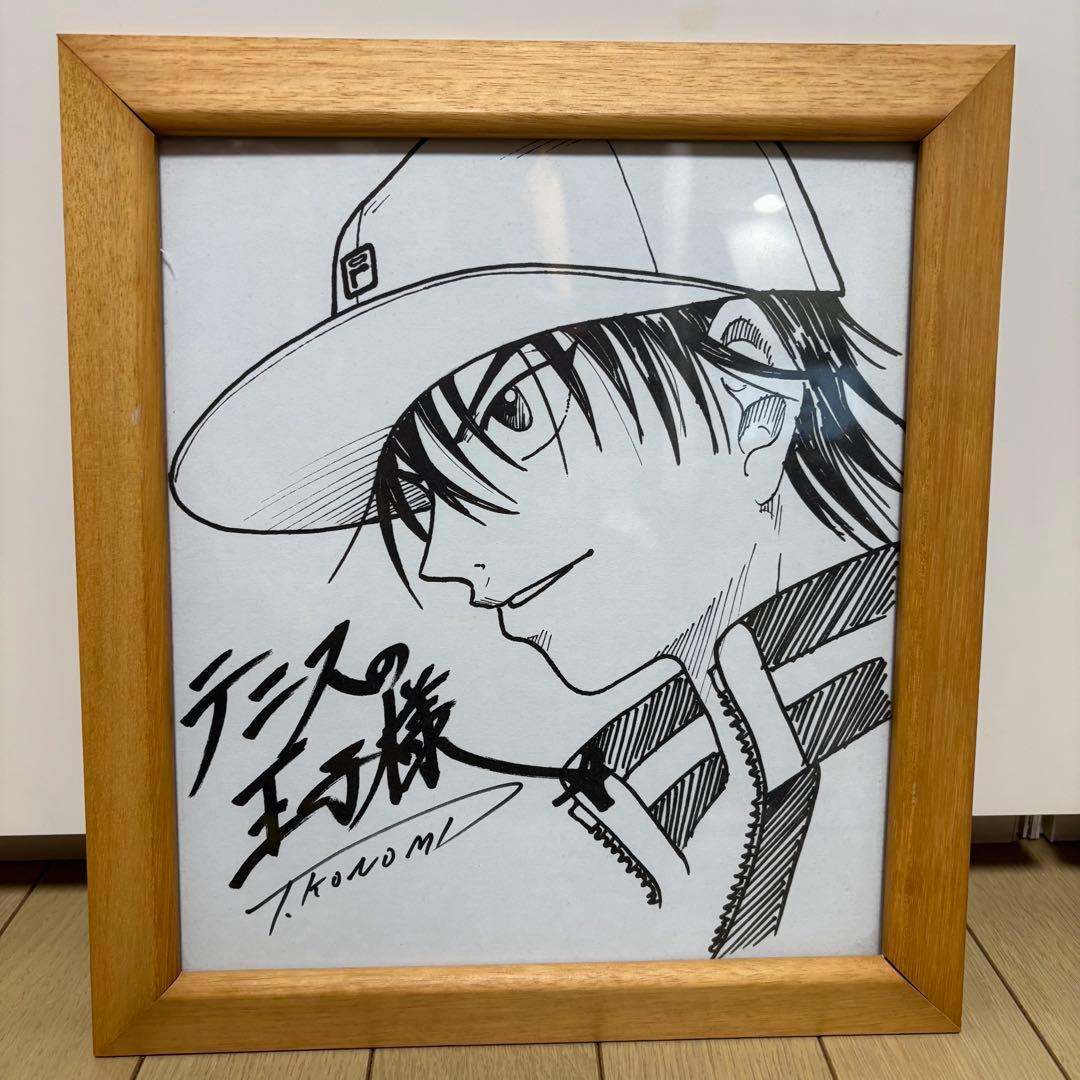 テニスの王子様 許斐剛 直筆サイン色紙 越前リョーマ - メルカリ