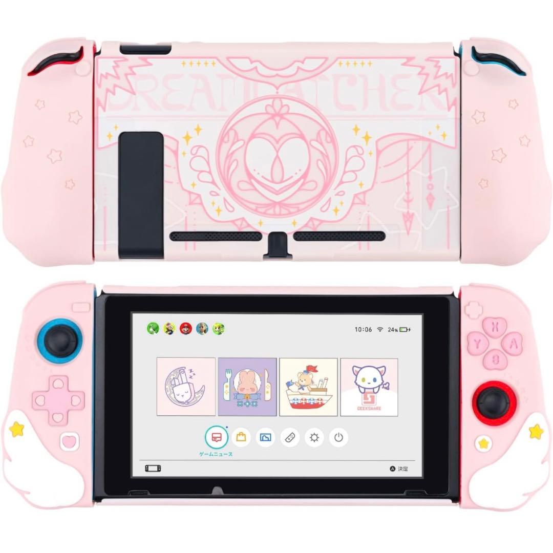 Switchカバー カードキャプターさくら パープル 夢かわいい - メルカリ