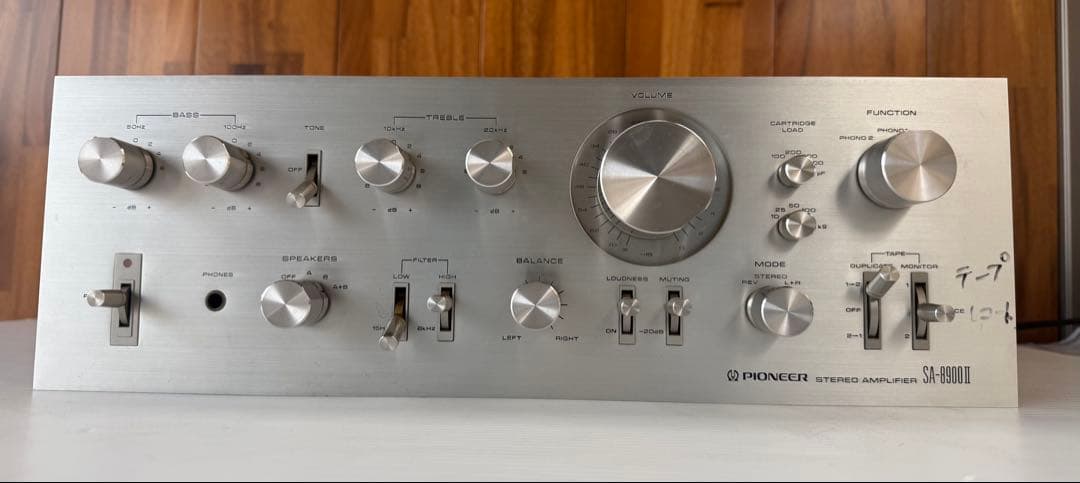 パイオニア ステレオアンプSA-8900Ⅱ(a60) Pioneer SA-8900の仕様 パイオニア