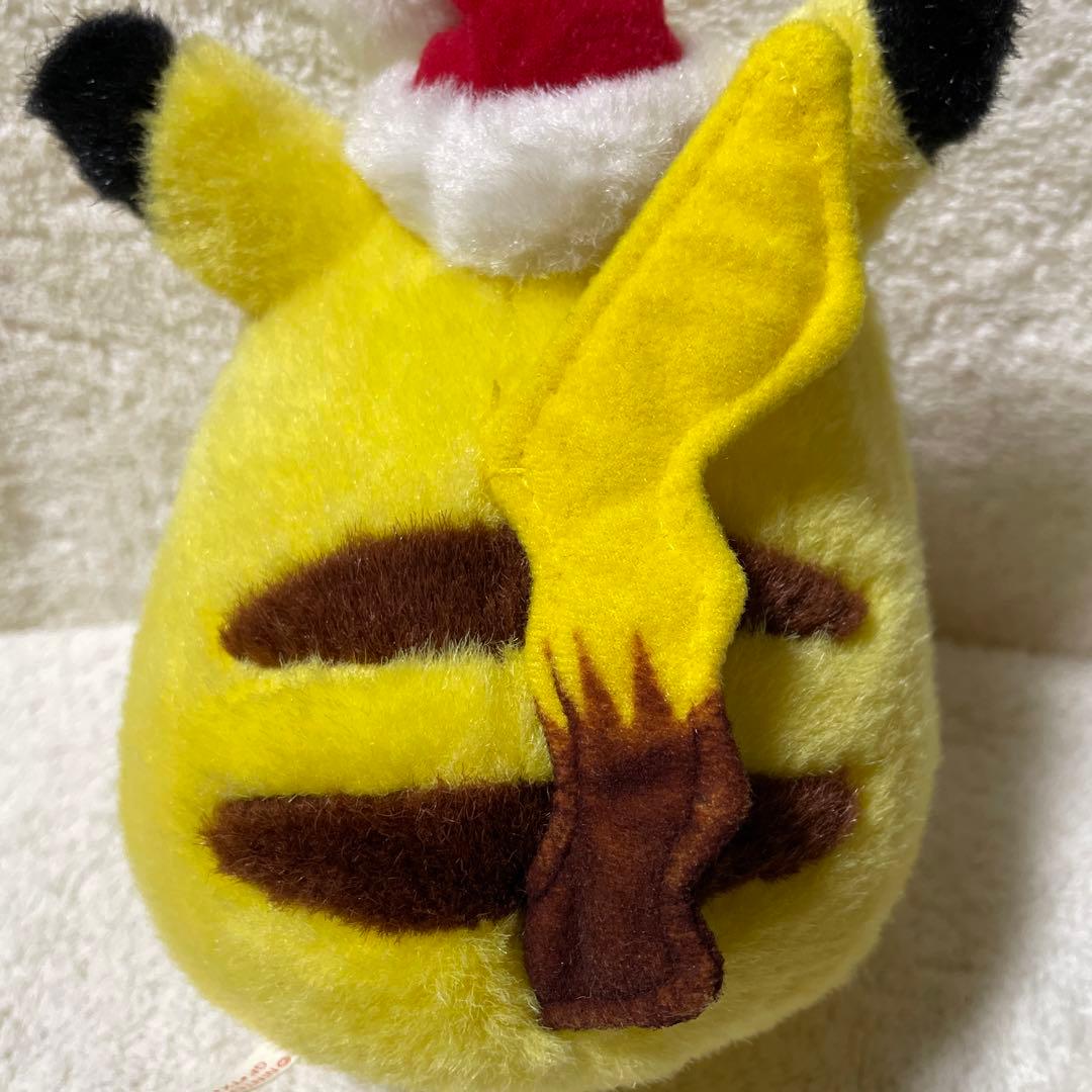 希少】初期ピカチュウ ぬいぐるみ サンタ クリスマス - メルカリ