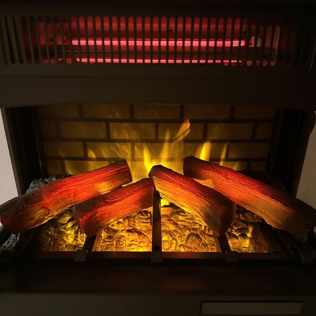 QVC 暖炉型ヒーター DFI-5010-01 速暖 デュラフレーム 送料無料 - メルカリ