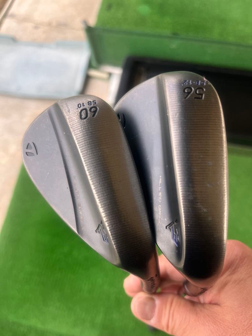 ミルドグラインド3 MG3 56° & 60° ブラックウェッジ 2本セット - メルカリ