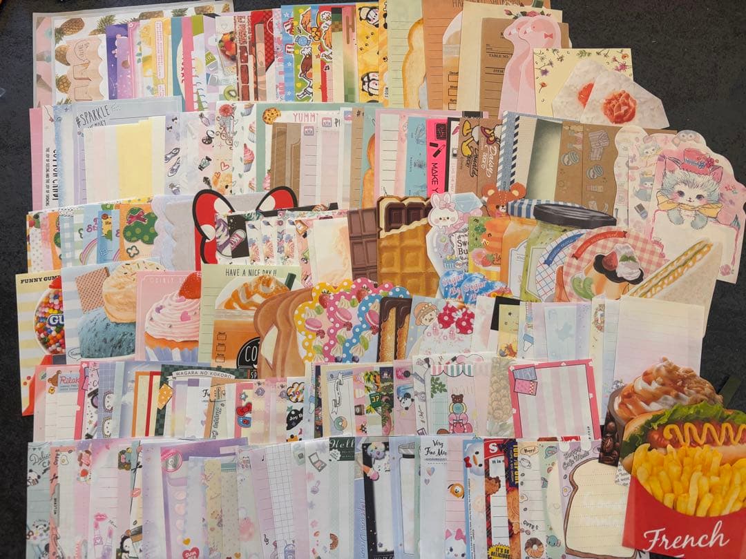 紙モノ メモ 200枚以上 まとめ売り おすそわけ 大量 紙物 バラメモ