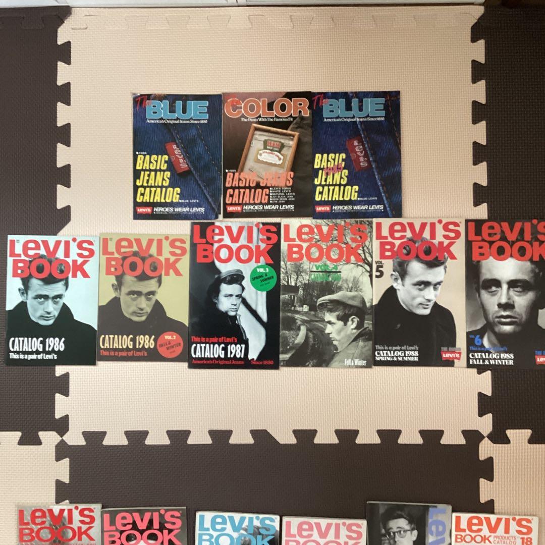 Levi's リーバイスカタログ リーバイスブック 31冊 昭和59年から