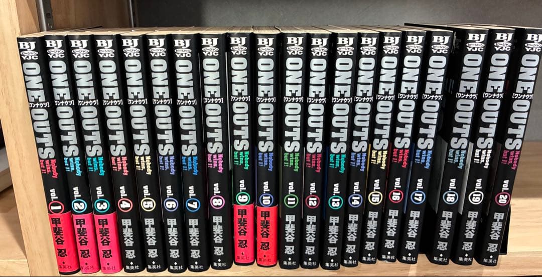 ONE OUTS 全巻セット 甲斐谷忍 - メルカリ