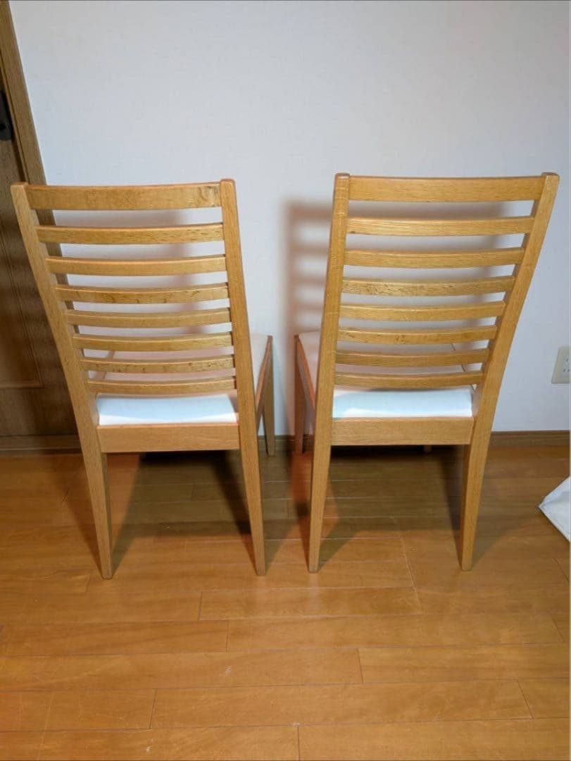 《送料込》秋田木工 ダイニングチェア N005 木製家具 椅子 イス ナチュラル