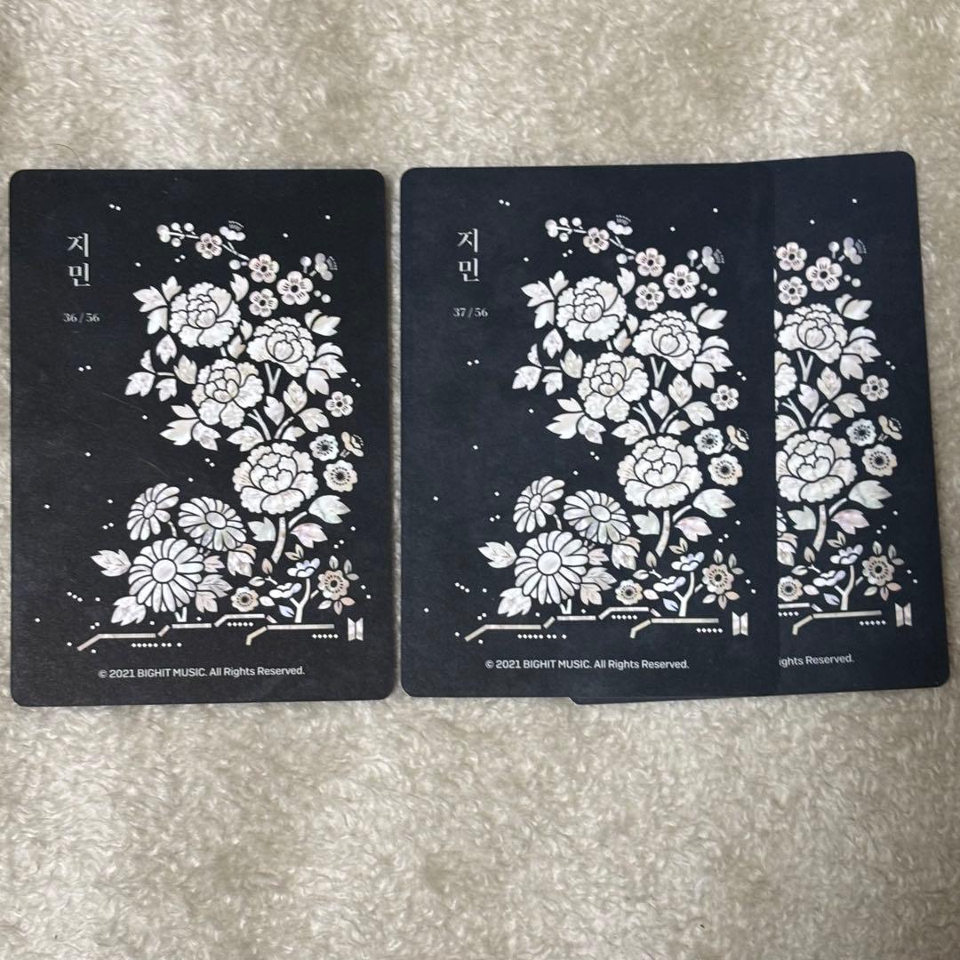 BTS ジミン ミニフォト 3枚セット - メルカリ