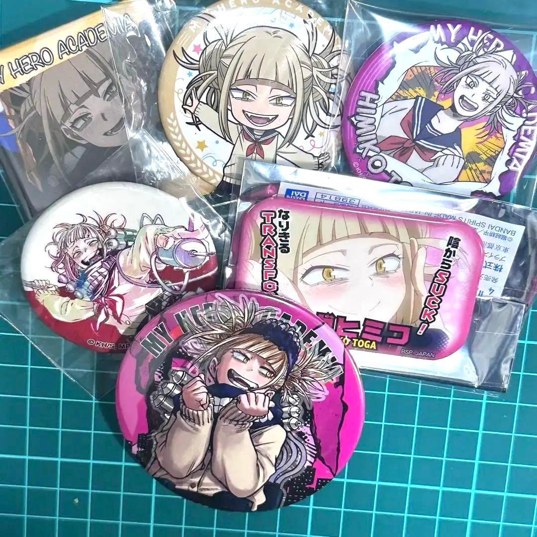 僕のヒーローアカデミア ヒロアカ トガヒミコ 缶バッジ 6点セット