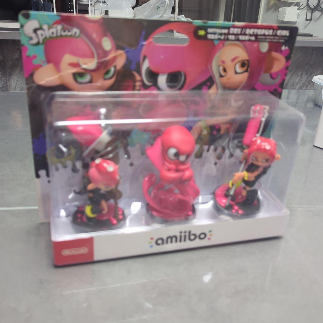 AMIIBO トリプルセット タコガール タコ タコボーイ(スプラトゥーンシリ… amiibo トリプルセット 新品即納 トリプル タコ タコガール タコボーイ