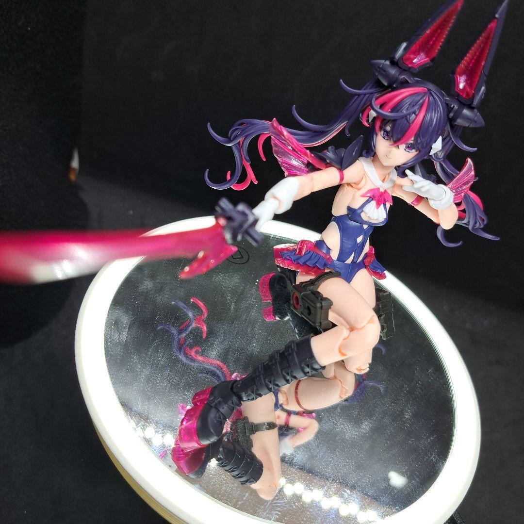 完成品 メガミデバイス デザイアメイデン レイダー 瞳デカール貼り付け