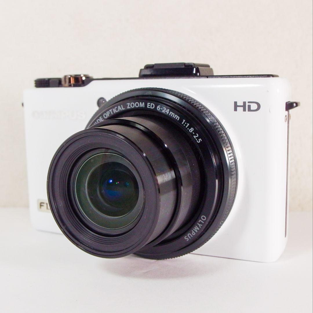 完動美品 オリンパス OLYMPUS XZ-1 ホワイト 動作確認済 - メルカリ