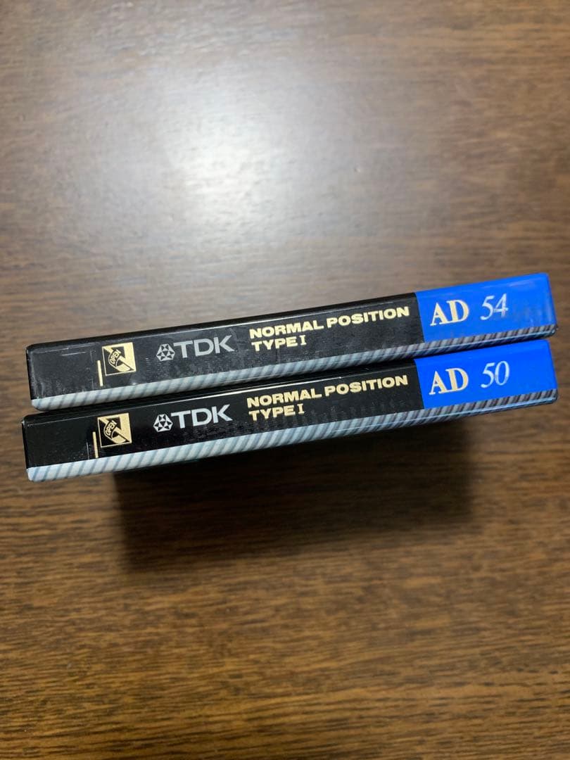 TDK AD 50 & AD 54 カセットテープ 2本セット - メルカリ