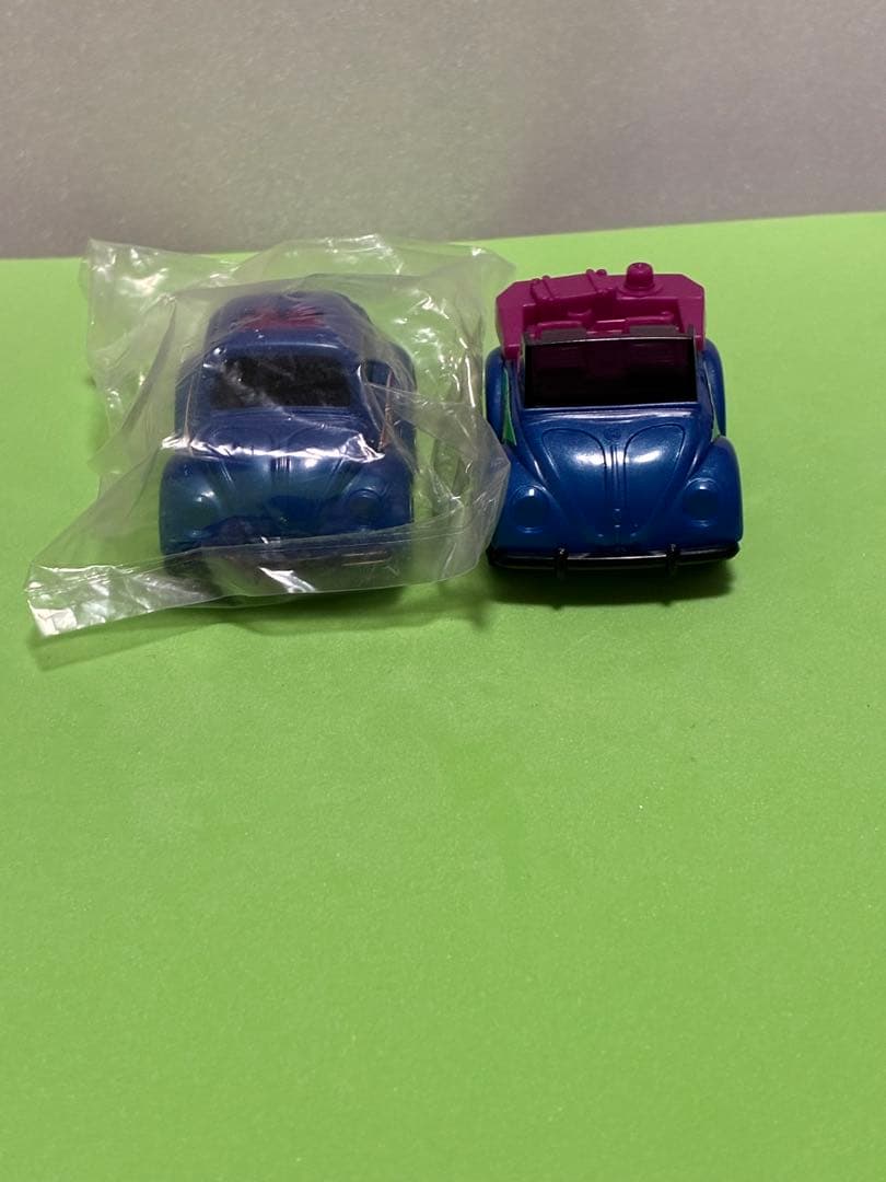 チョロQ、ワーゲン・紺メタ・ノーマルとオープン タカラトミー（TAKARA TOMY） チョロQ e-09 フォルクスワーゲン タイプ