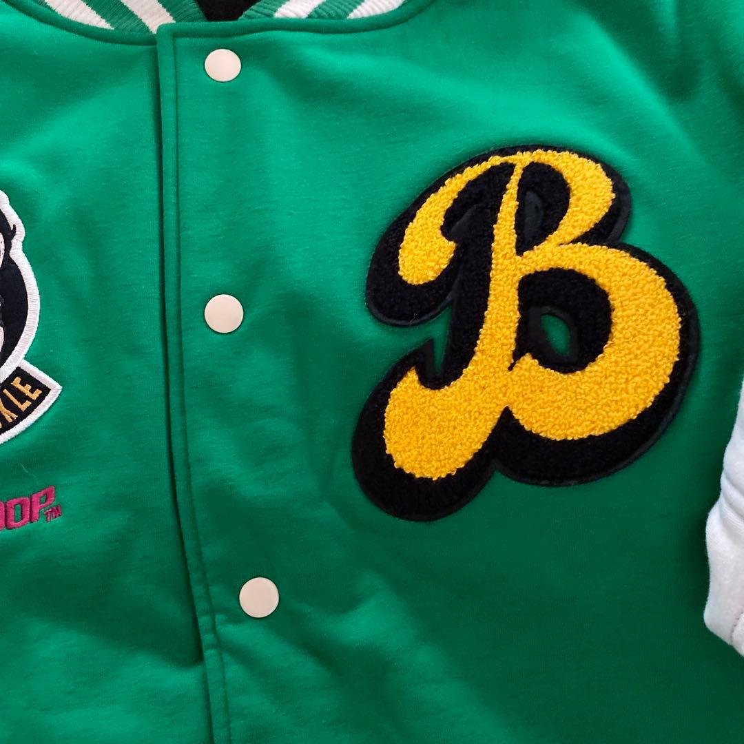 BETTY BOOP エンジェルBETTY ポンディングスタジャン グリーン - メルカリ