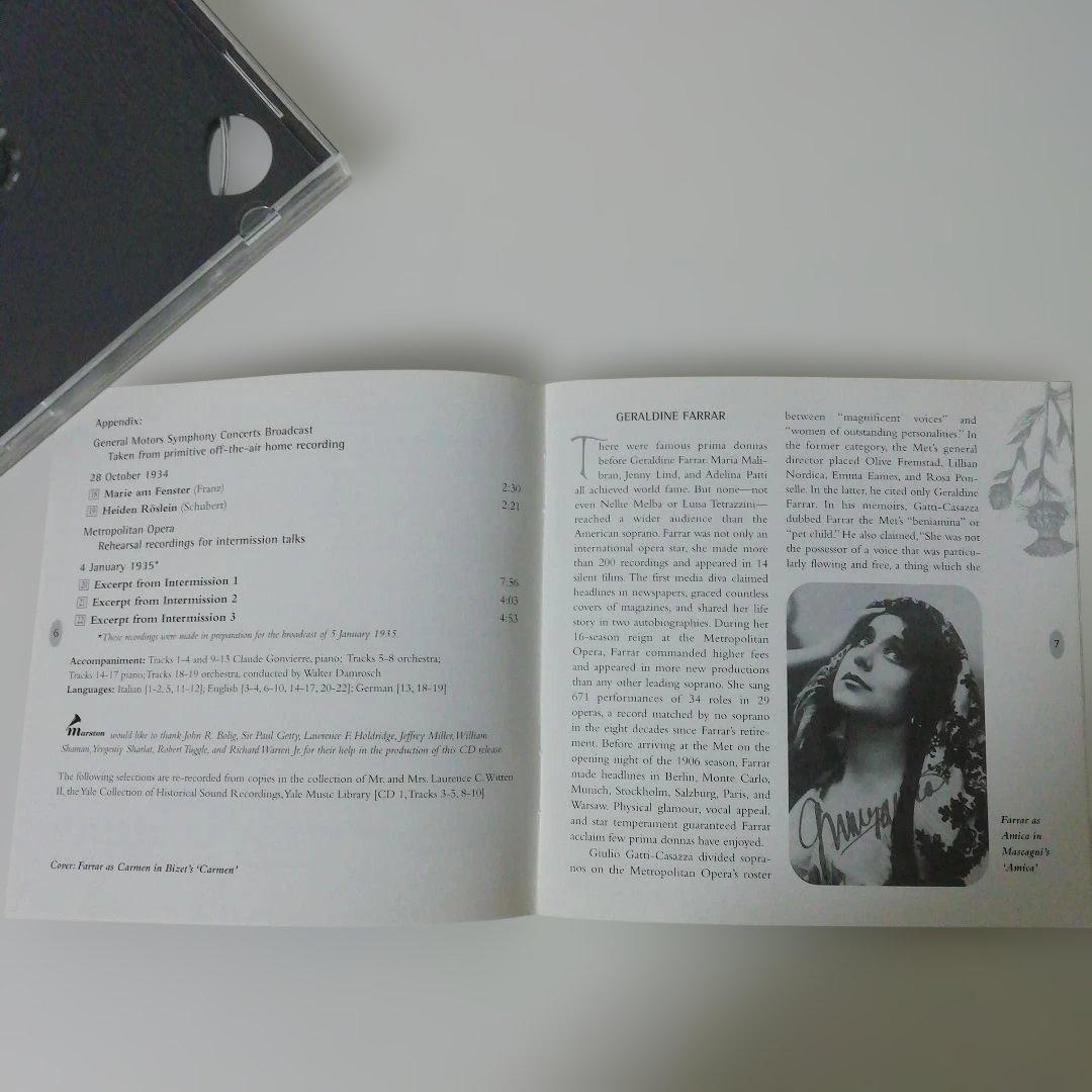 ジェラルディン・ファーラー Geraldine farrar 1904-32 - メルカリ
