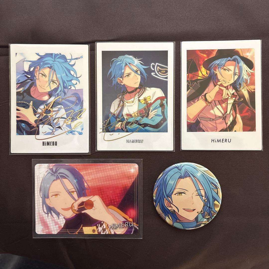 あんスタ HiMERU 缶バッジ 7周年 9周年 ぱしゃっつ ポテトチップス