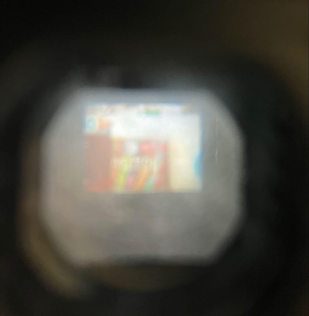 ソニー ビデオカメラDCR-TRV20ミニDVテープ仕様 画面劣化ですが作動機