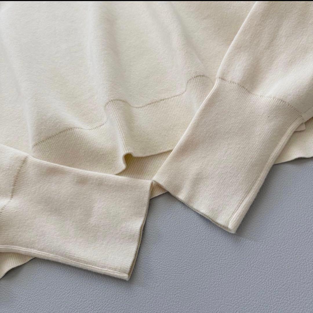 近年 FRAMeWORK ダブルジャガードプルオーバー オーバーサイズニット