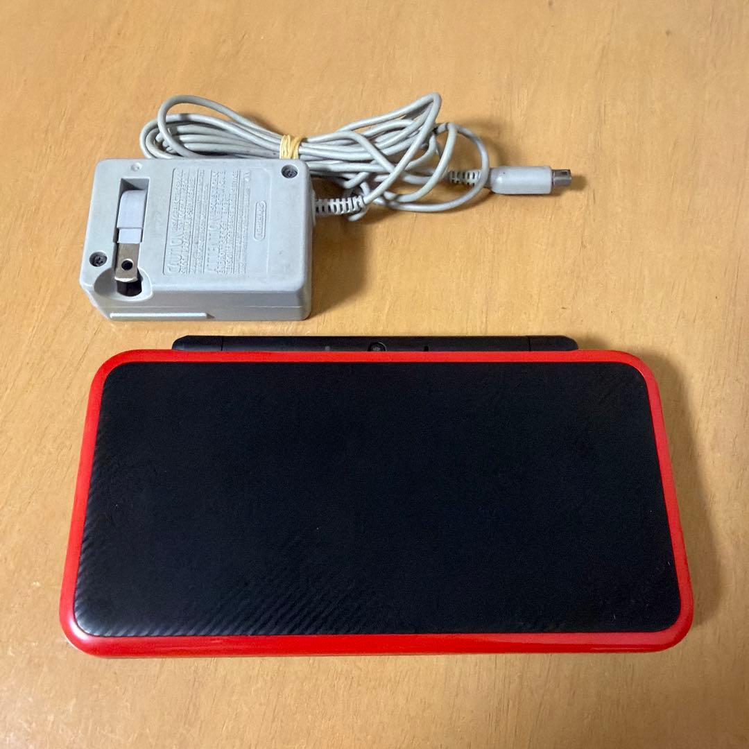 newニンテンドー2DS LL本体 レッドブラック マリオカート ソフト付き1