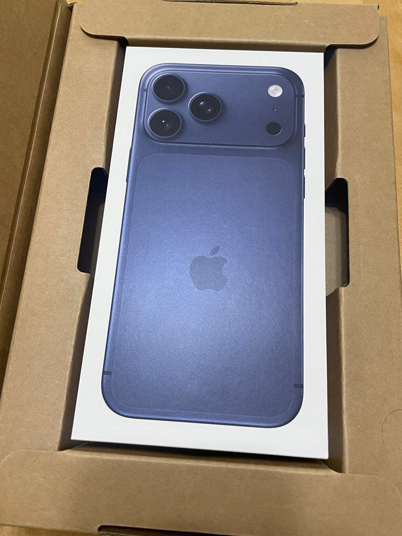 新品未開封】iPhone17promax 256GB ディープブルー 最終在庫 - メルカリ