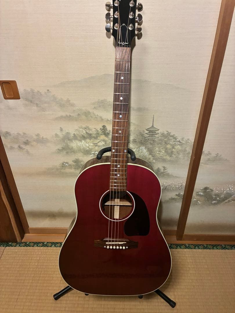 ギター Gibson J-45 standard wine red gloss 入荷情報】日本限定カラー Gibson J-45 Standard Wine Redが入荷
