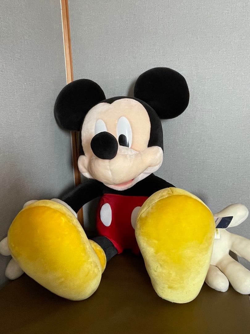 ミッキー マウス　特大ぬいぐるみ MICKEY MOUSE（ミッキーマウス） おめかし 超超BIGぬいぐるみ