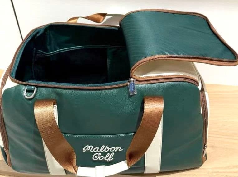 再入荷☆マルボンゴルフボストンバッググリーン - メルカリ