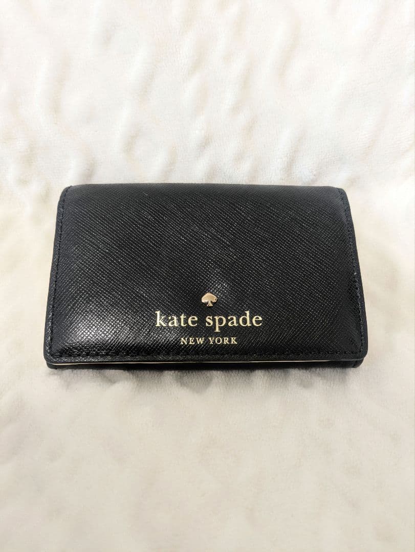 kate spade 名刺入れ（ブラック） - メルカリ