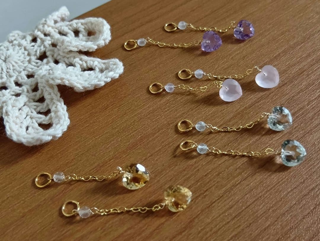 423 14kgfブルートパーズ・アメジスト・ブルームーンストーンの