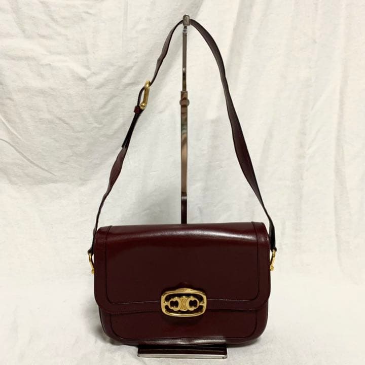 CELINE セリーヌ ヴィンテージ ブラゾン金具 ベスト レザー ワン