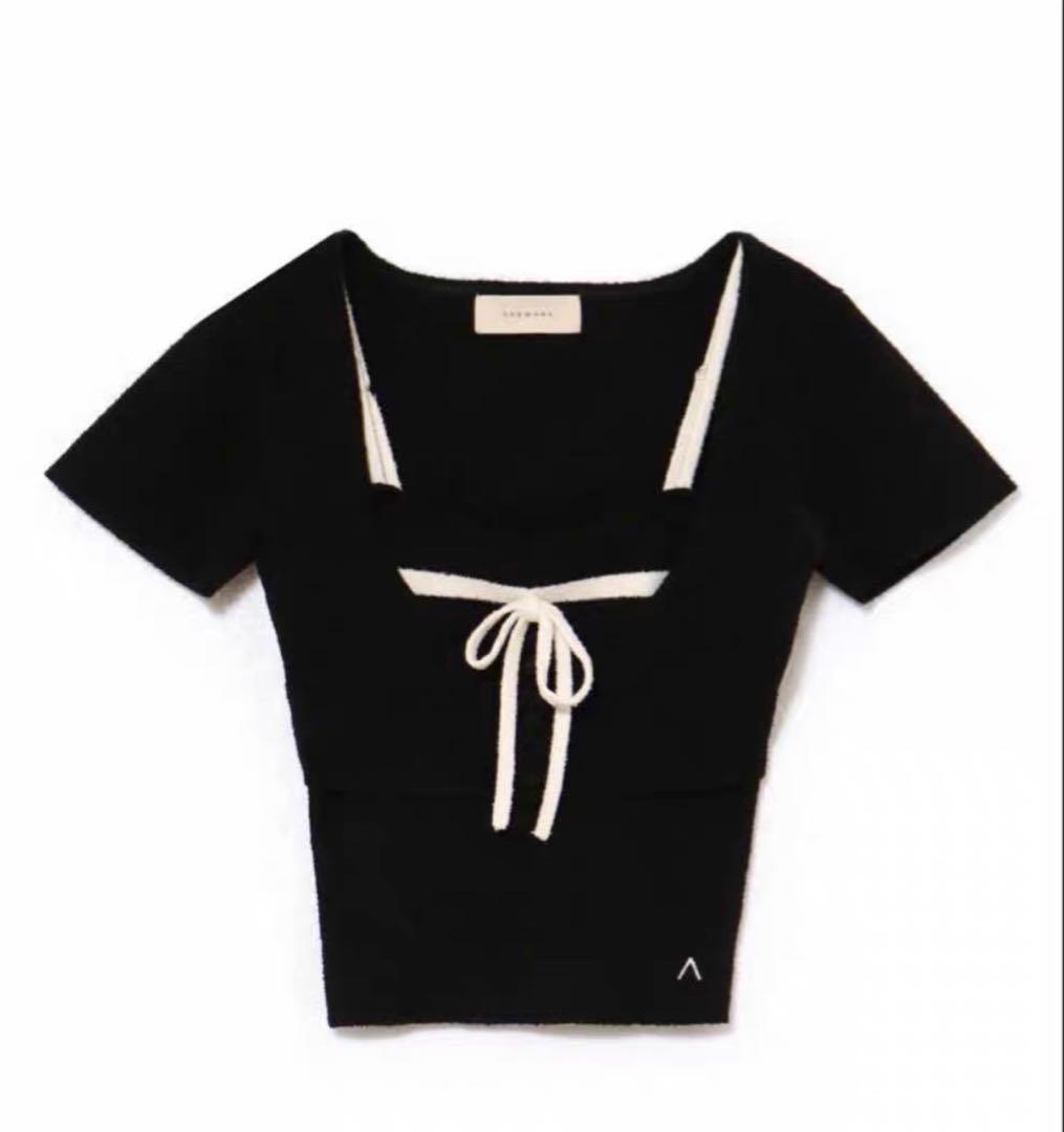 正規品 andmary Natalie ribbon set black - メルカリ