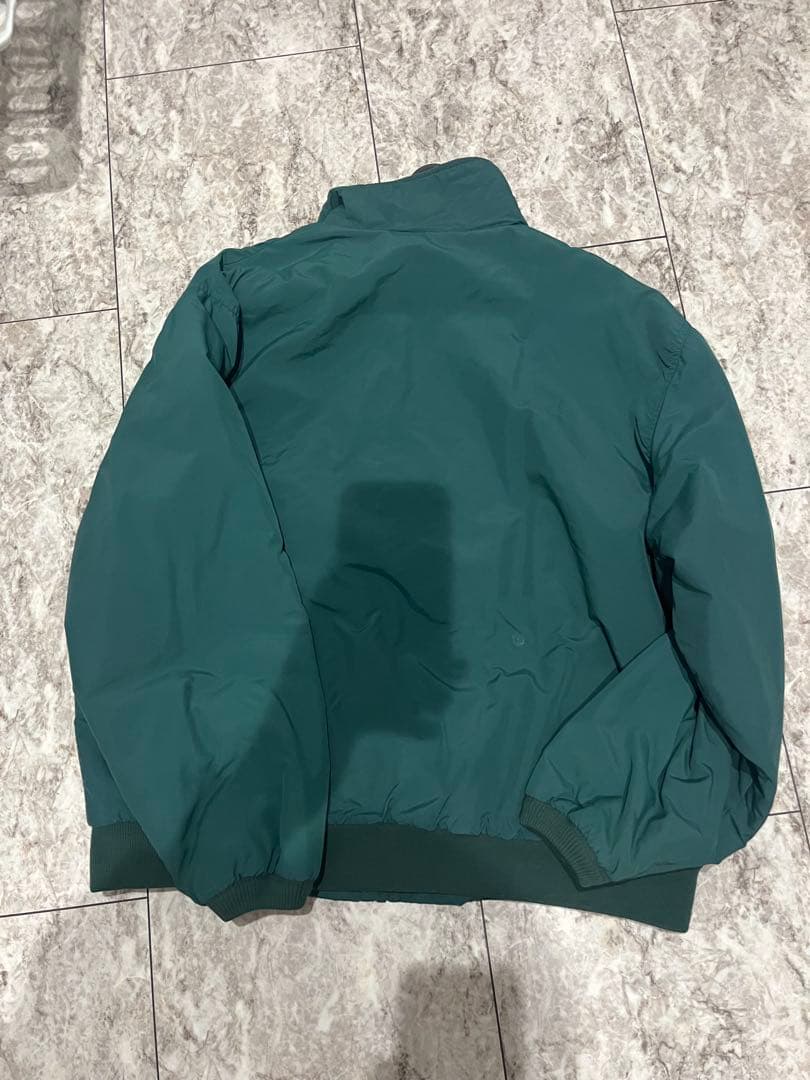 た*ん様 L.L.BEAN ナイロンフリースジャケット　グリーン色