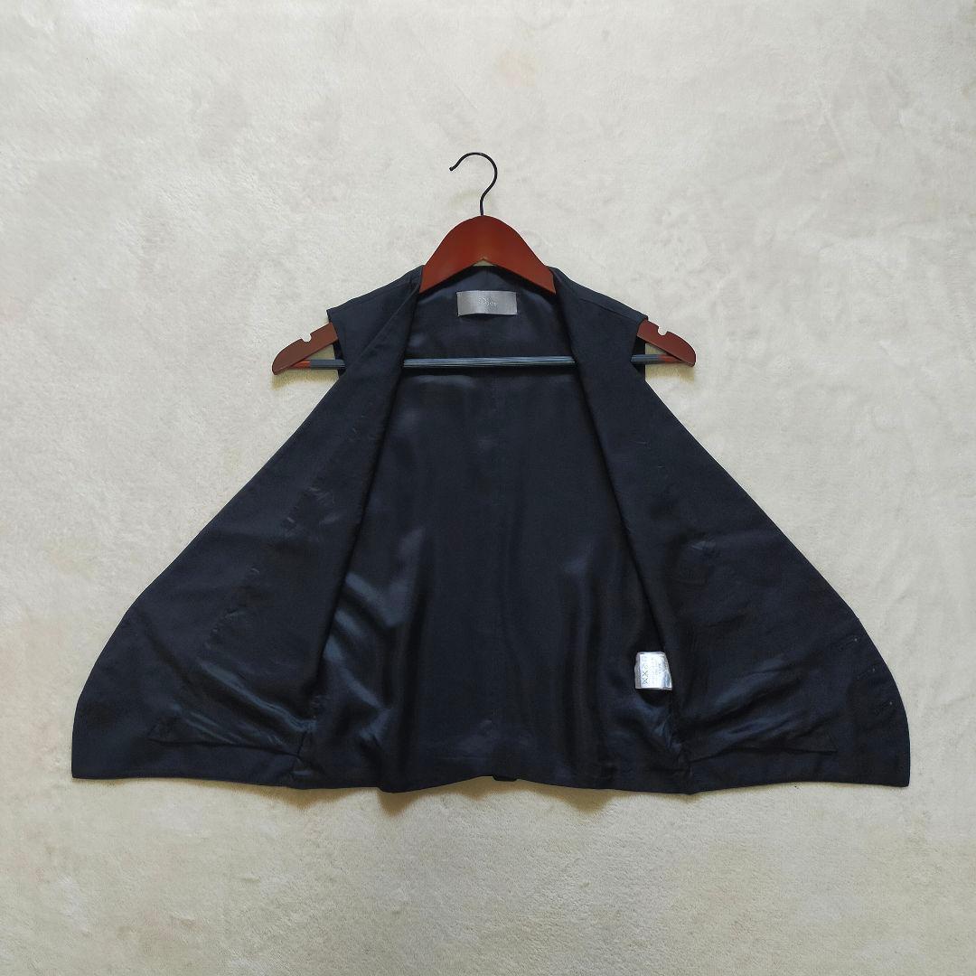 イタリア製 DIOR HOMME 44 テーラードベスト ジレ タキシードベスト