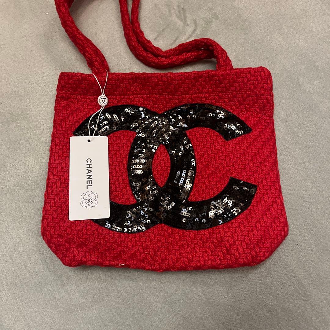 お値下げ中❗️CHANEL ノベルティトートバッグ ビッグココマーク