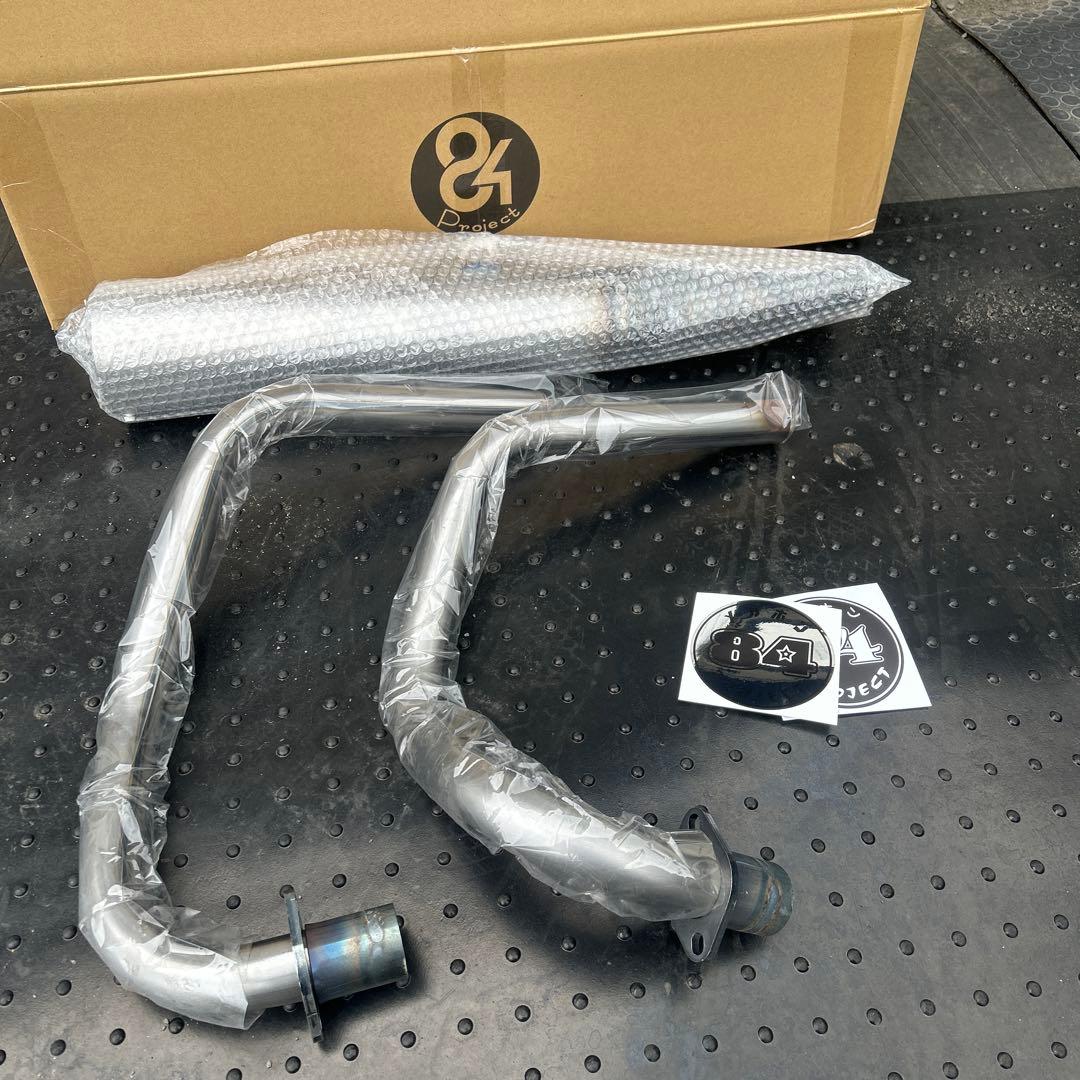 未使用 84メガ ヤシメガ マフラーホークバブCB250T N CB400T N - メルカリ