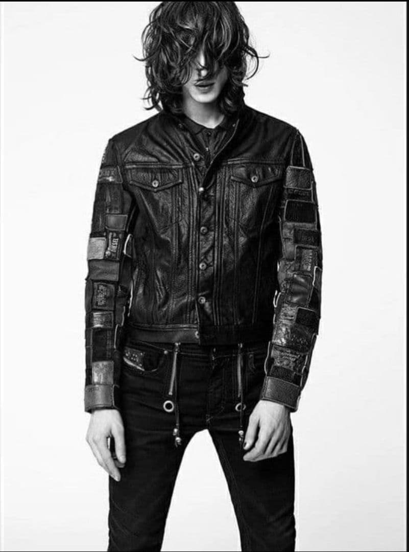 archive vkei DIESEL スカルロックブラックジョグジーンズ - メルカリ