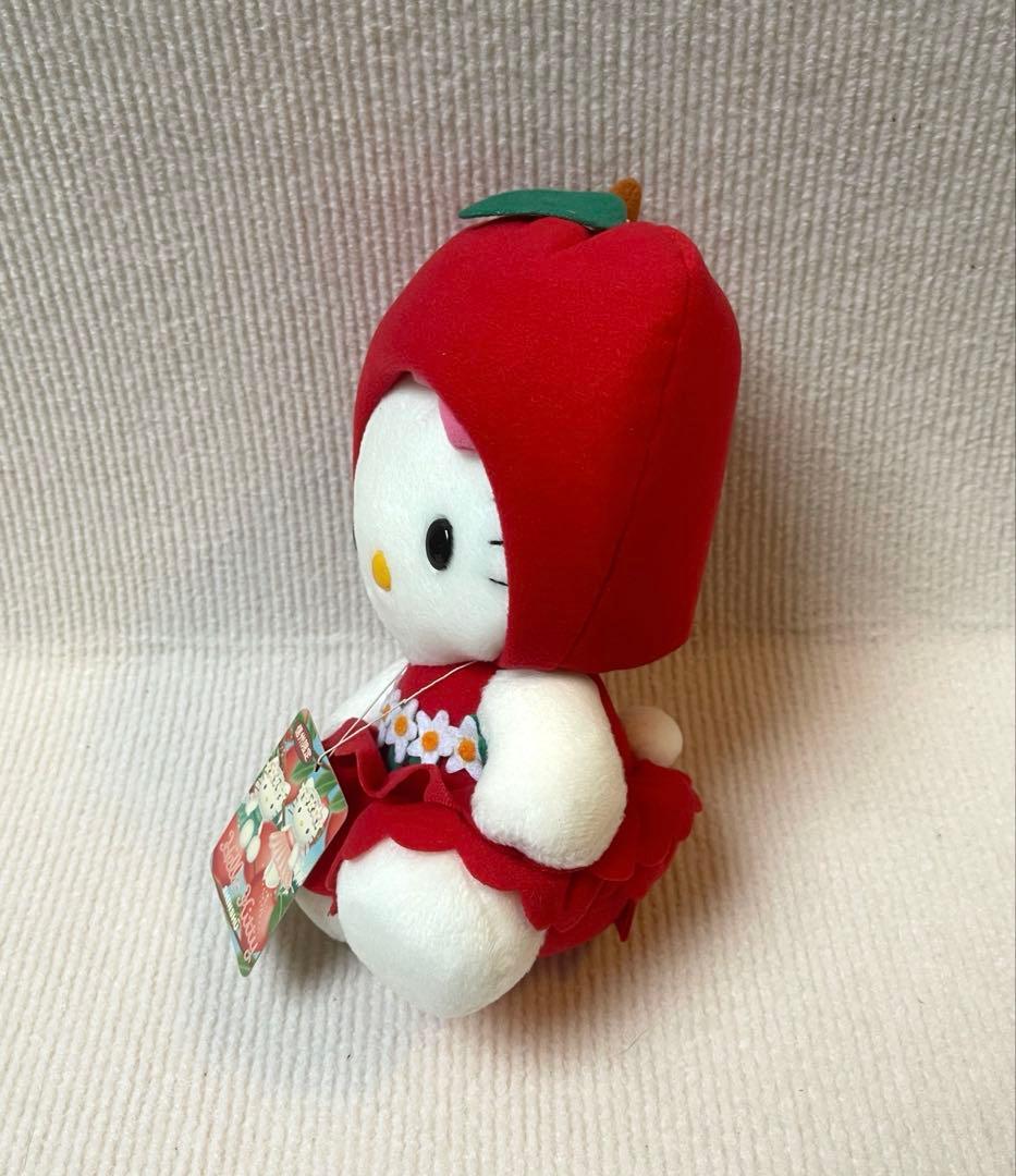 激レア·タグ付き☆ご当地キティ 信州限定 りんご ハローキティ ぬいぐるみ
