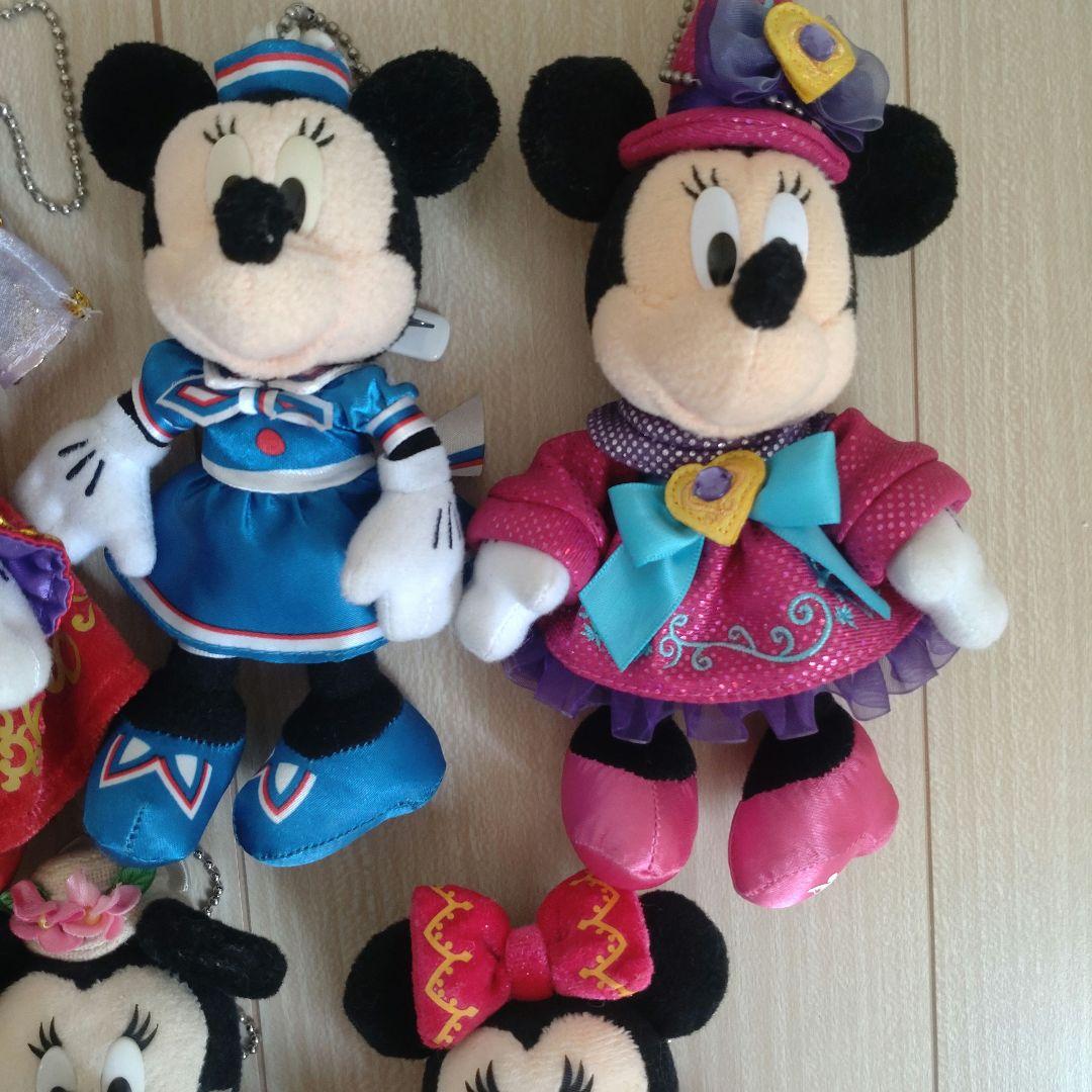 まとめ売り ミニーちゃん ぬいぐるみバッジ ぬいば 東京ディズニー