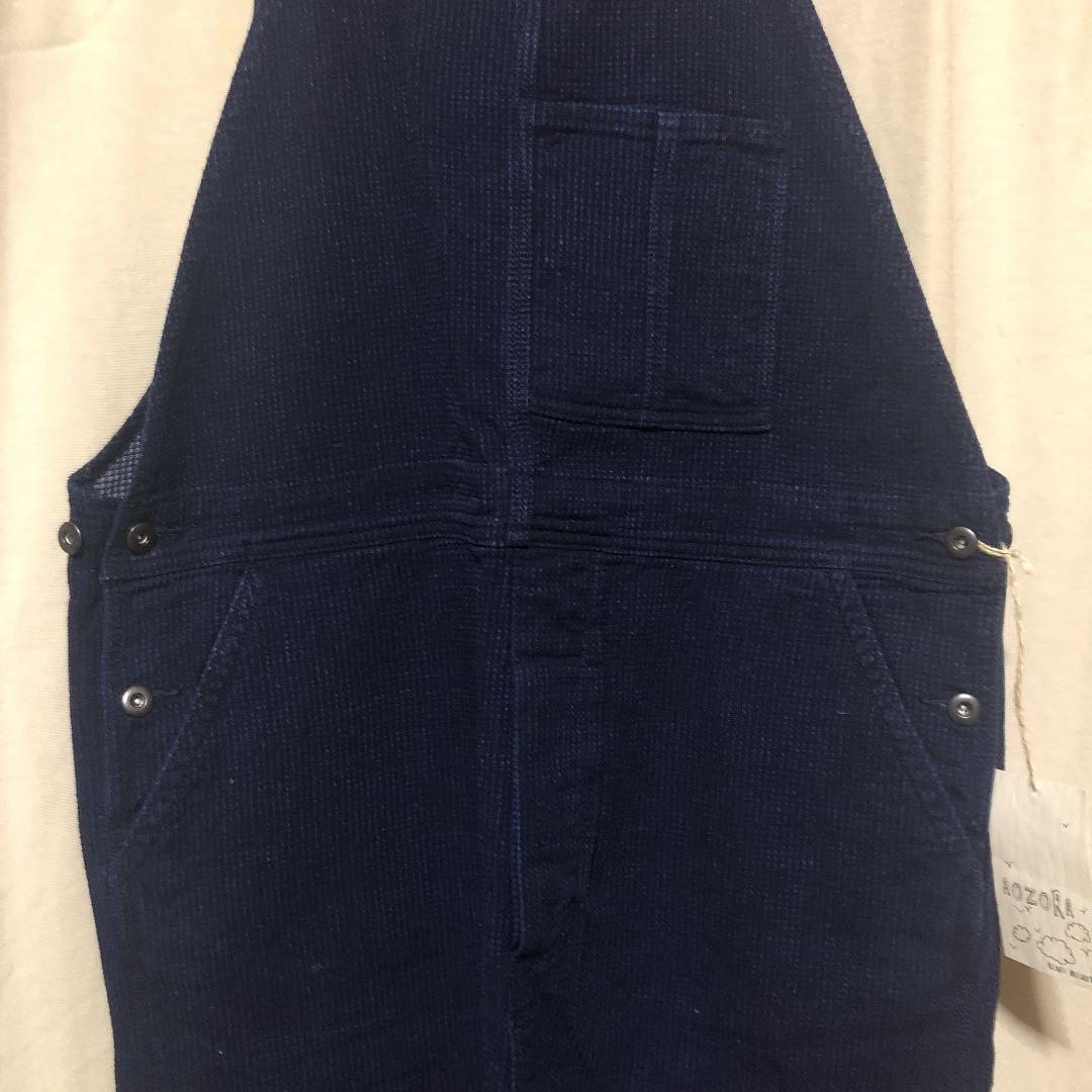 go slow caravan 割引 ゴースローキャラバン 刺子 オーバーオール 新品