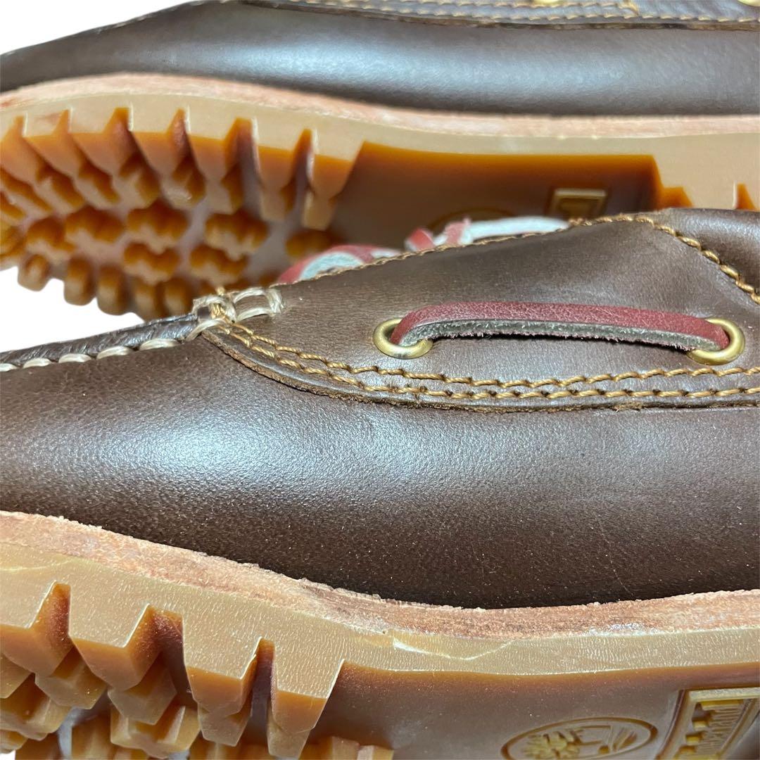 【新品】【未使用】24.5cm ティンバーランド 3eye モカシン ブラウン