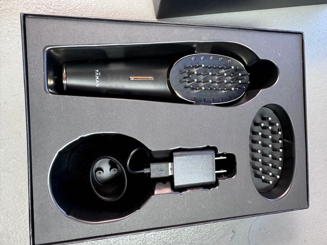 YAMAN 電気バリブラシ本体と付属品 デンキバリブラシ＆ヤーマンミーゼスカルプリフト お試しセット 電気