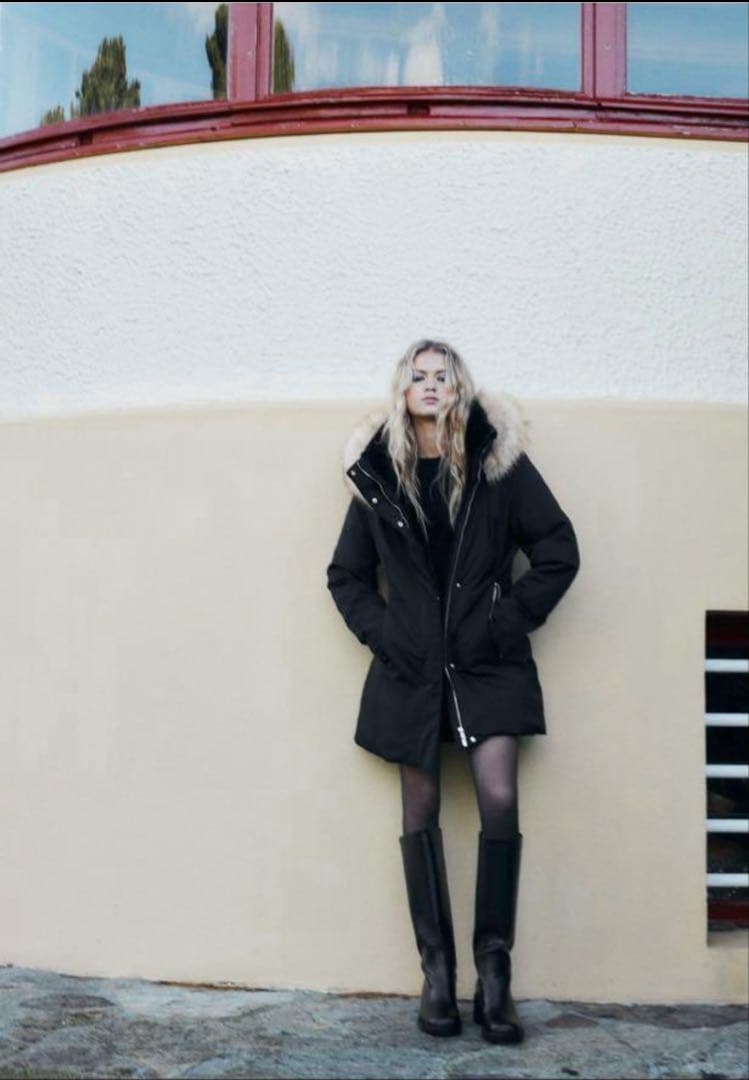 ZARA ウォーター＆ウインドプロテクトアノラック - メルカリ