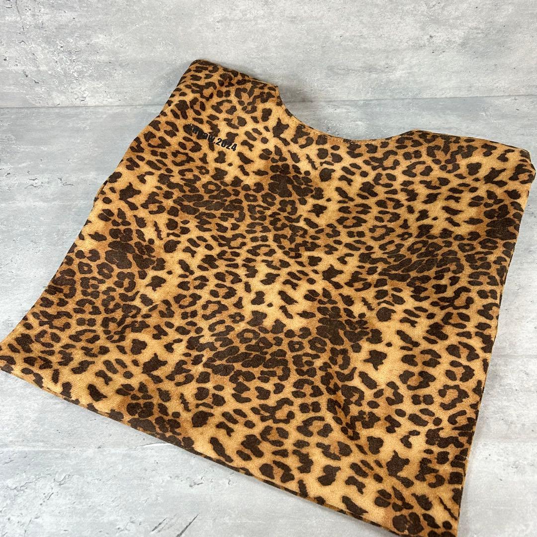 Whim Gazette Hoaw. ショッパーバッグ レオパード キャメル