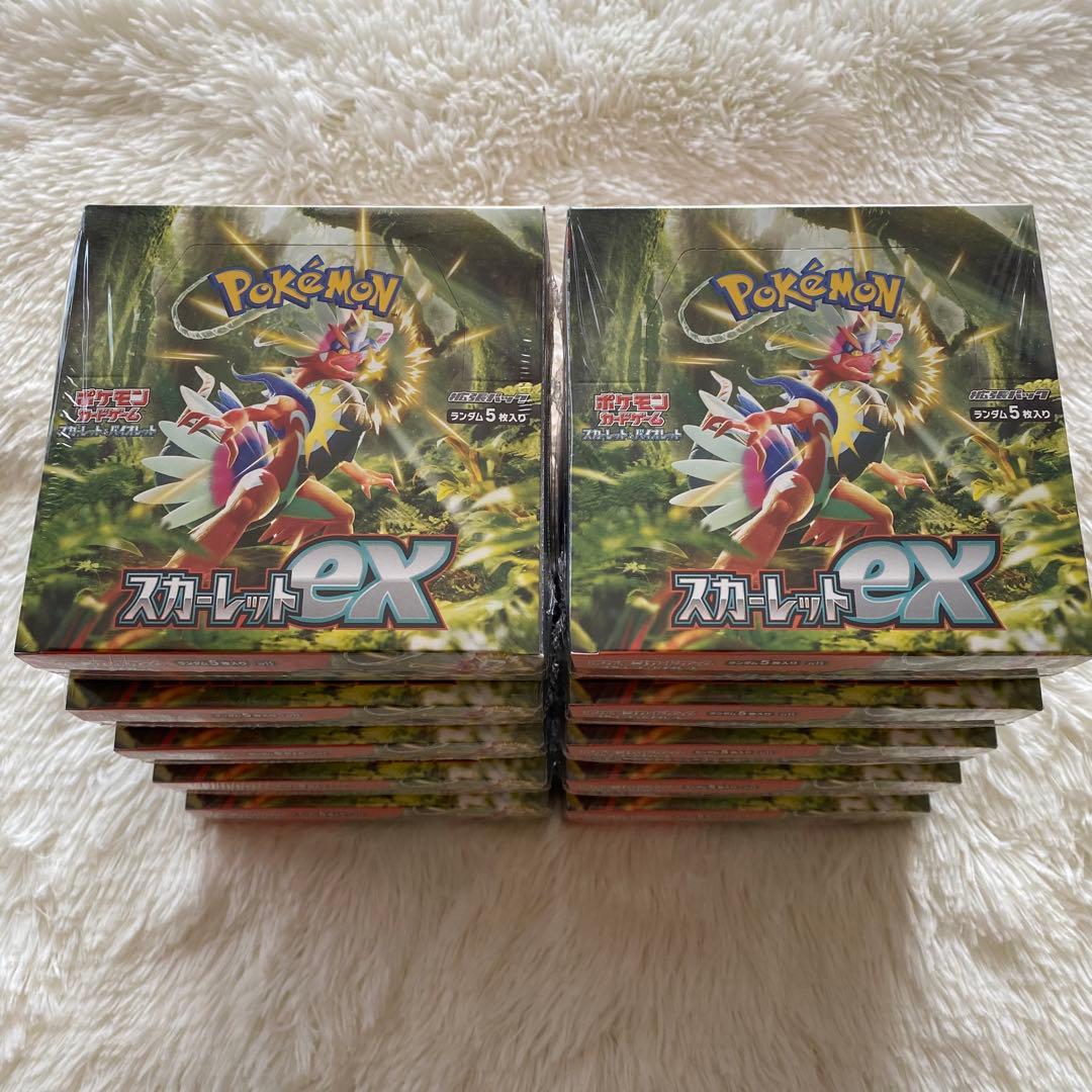 ☆シュリンク付き☆ スカーレットex 10box SV ポケカ✨ - メルカリ